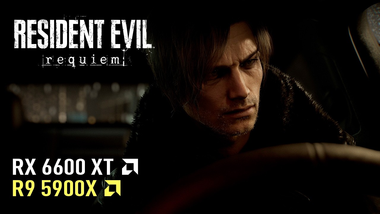 Resident Evil Requiem &ndash; RX 6600 XT | Performance Test | Ray Tracing | 1080p | 1440p