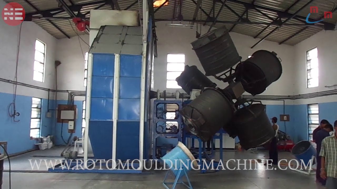 THREE ARM BI AXIAL ROTOMOULDING MACHINE | WATER TANK MAKING MACHINE | WATER STORAGE TANK |9426766456
