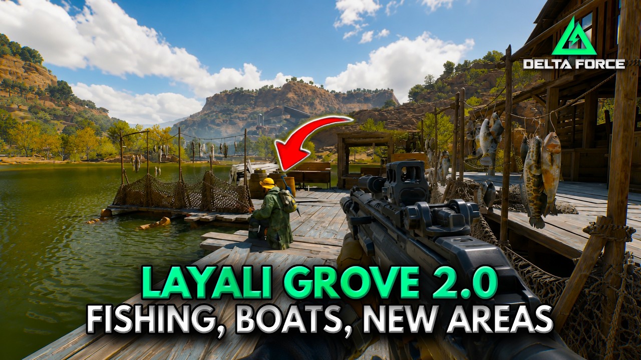 Layali Grove 2.0 Update! New Areas, Fishing, Boats & More | Delta Force Season 11 Leaks