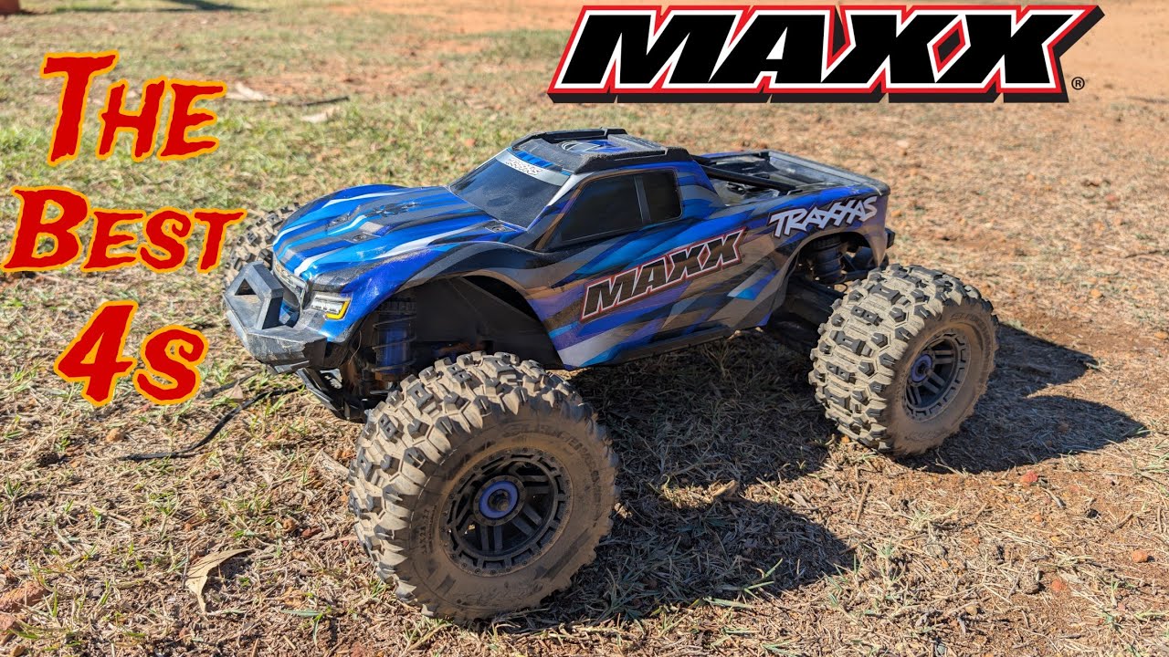 Traxxas Maxx V2 with VXL 6s Esc ..The best 4s basher !