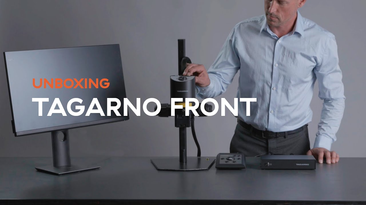 Unboxing TAGARNO FRONT: How to get started with your new digital microscope