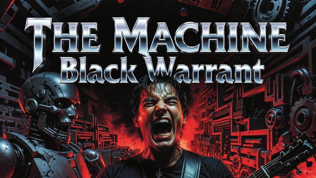 The Machine (Official Video) | Heavy Metal Song - Black Warrant