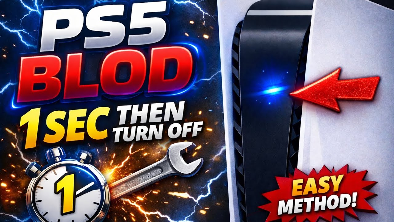 PS5 Slim Dead After Blue Light? Detailed Repair & Maintenance Guide