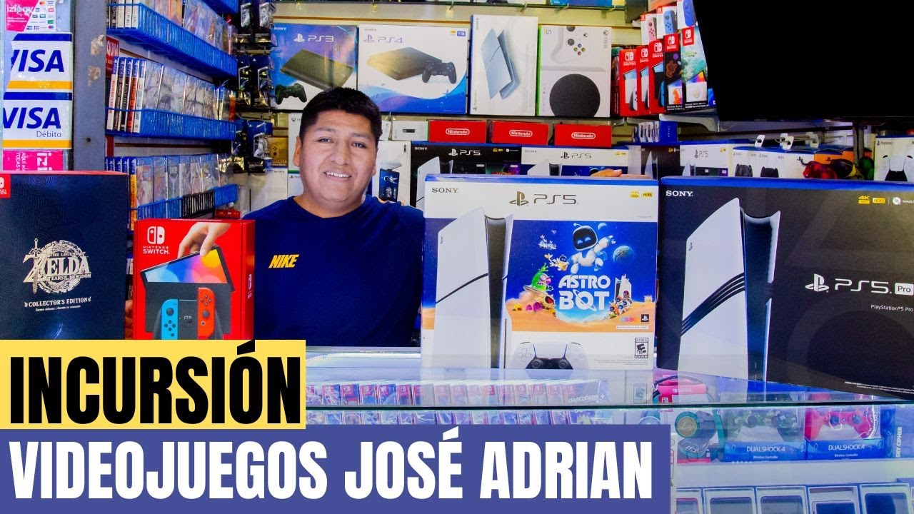Visitamos Videojuegos Jose Adrian en Polvos Azules | Precios de PS5, PS4 y Switch