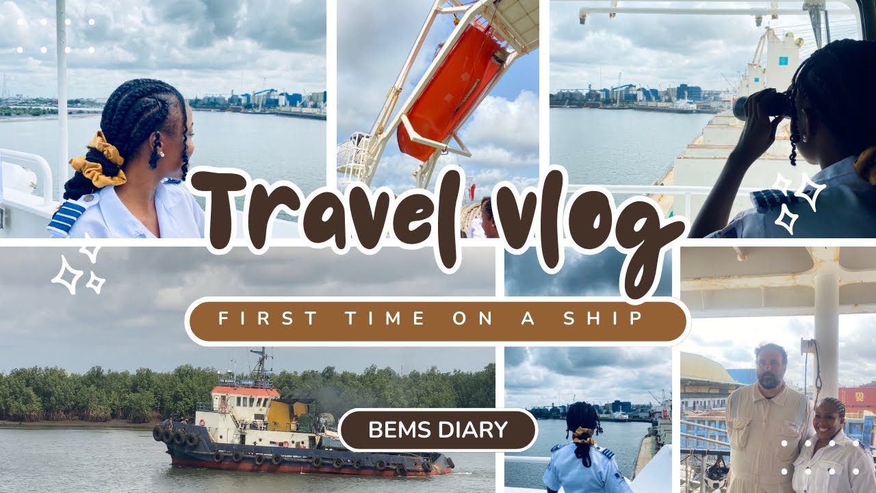 Travel vlog: First time on a ship…and I was not ready for this view 🫢❤️🛳️        