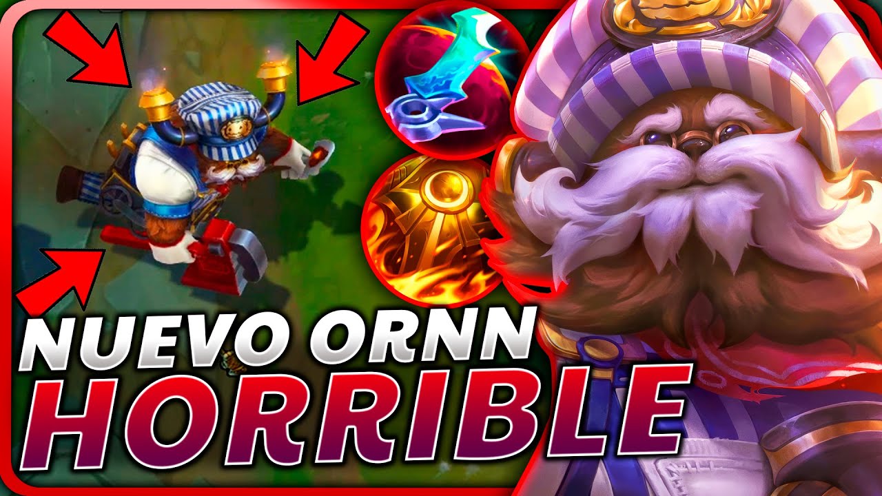 🚂¡El *NUEVO ORNN* ES BRUTAL! ¡ME ENFRENTO al REWORK de SKARNER y LE ENSEÑO el VERDADERO TERRORNN!