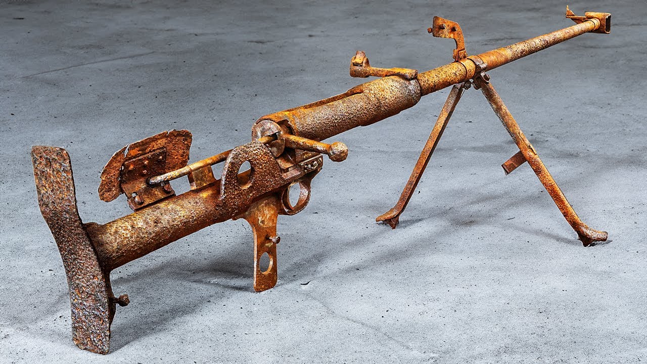 PTRD 1943 | Restauration d'un Vieux Fusil Antichar