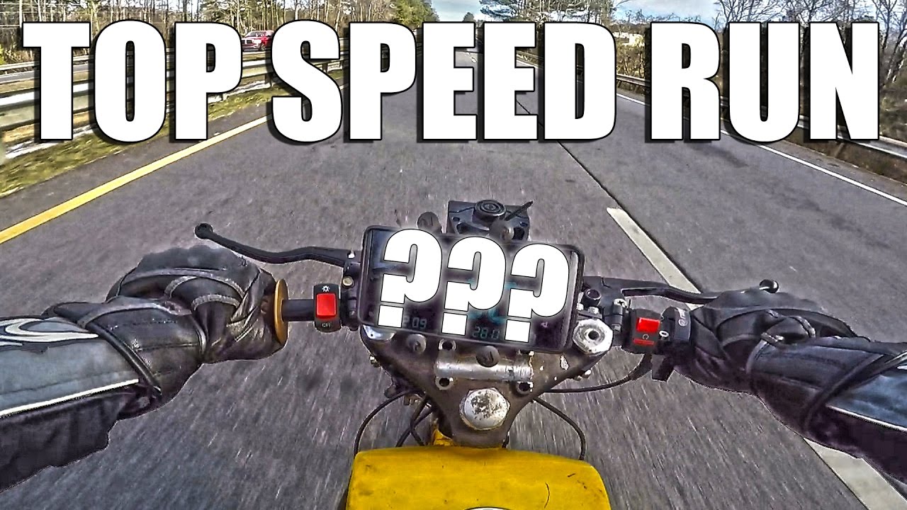 Harley Cafe/Bobber Top Speed Run!