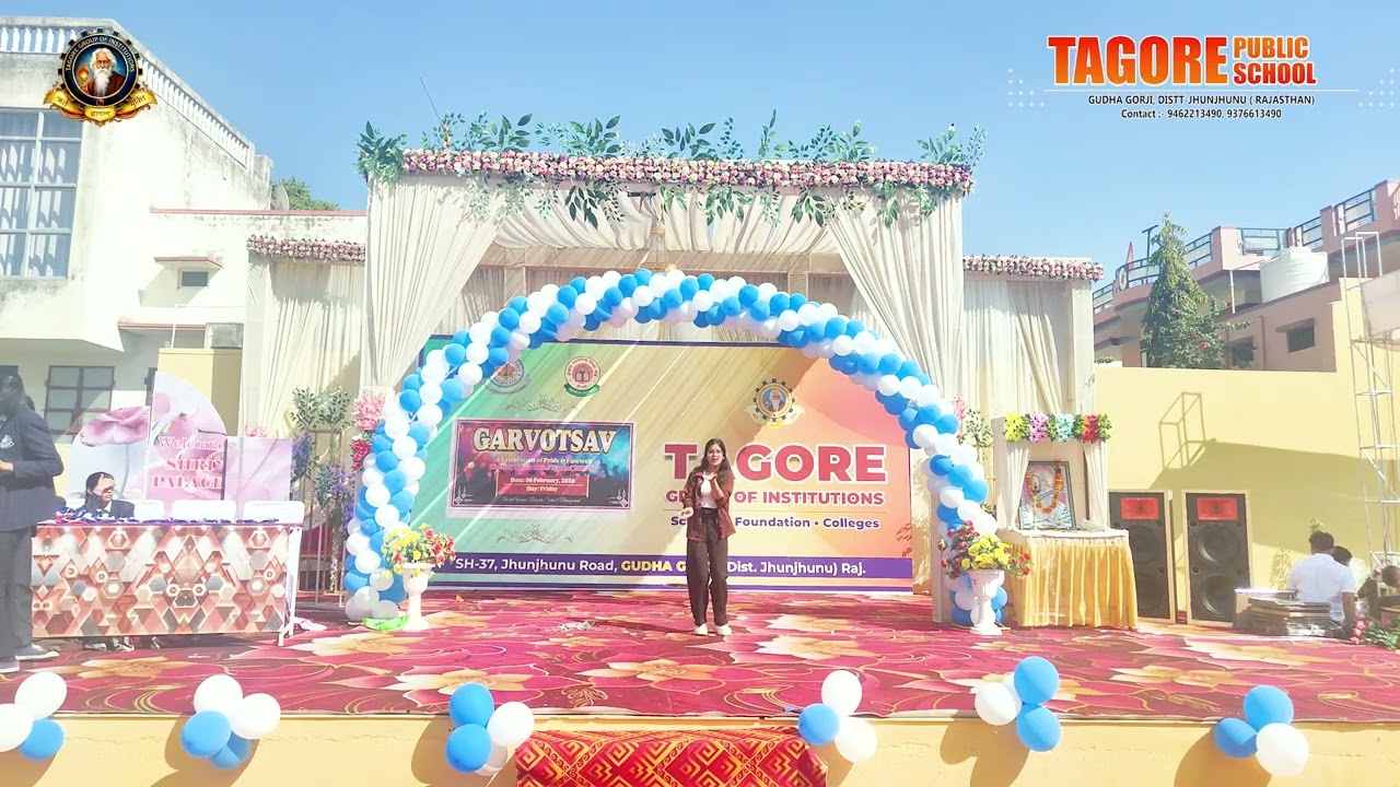 Solo Girl Dance Performance 💫💃 | Ek Zindagi & Mix Songs | Tagore Vedant Academy 🎓✨