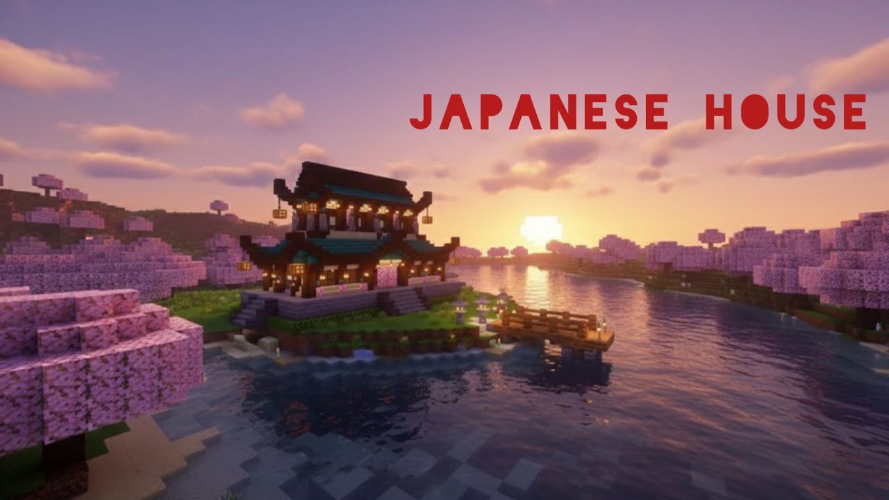 Minecraft: Japanese house tutorial🇯🇵