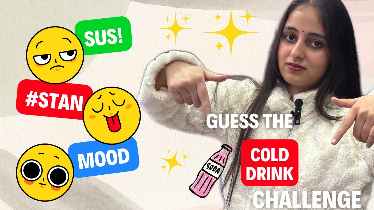 Guess The Cold Drink Challenge 🍹 | Kya Main Sahi Pehchan Paungi?🤯 || Riyalistic Life ||