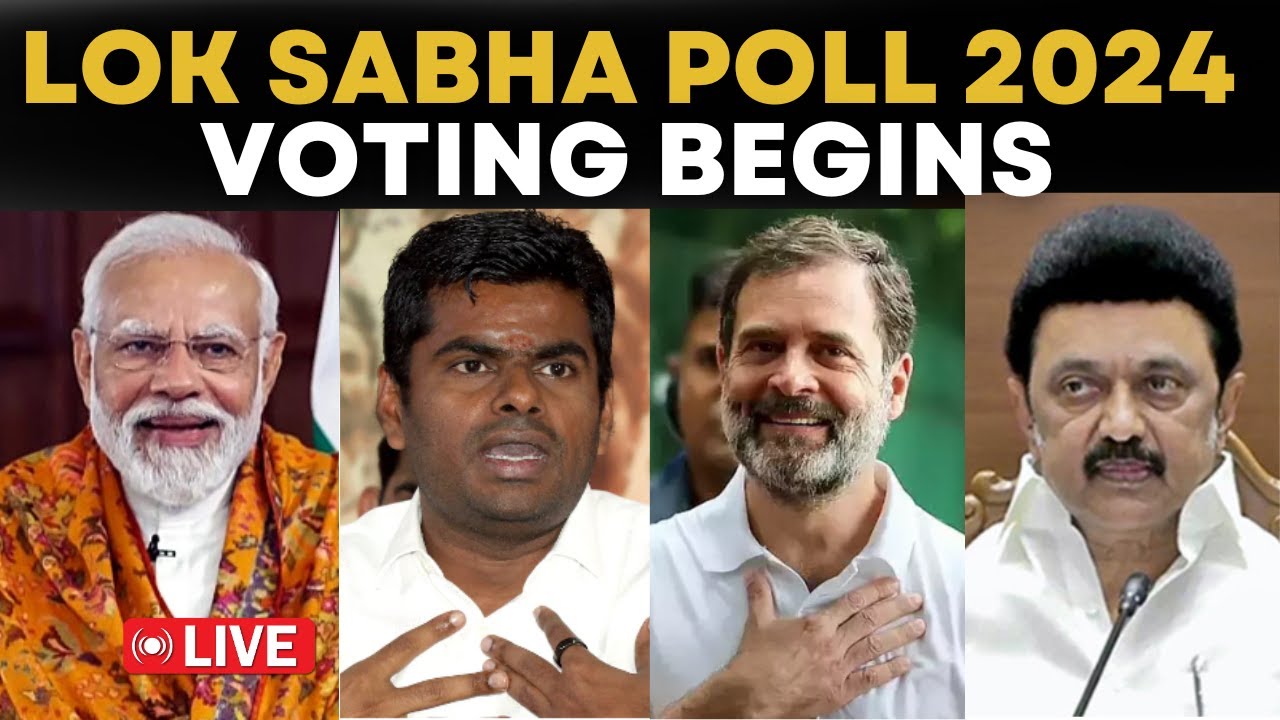 LIVE News: Voting Begins For 1st Phase Of Lok Sabha Polls | Lok Sabha Election Voting Begins