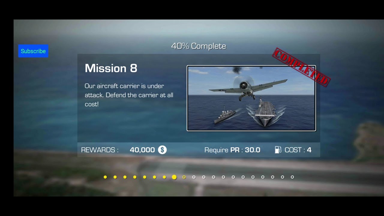 Pacific Allies Mission 8 Using P-40 Warhawk | Wings of Steel | Victory in Maiden attempt.