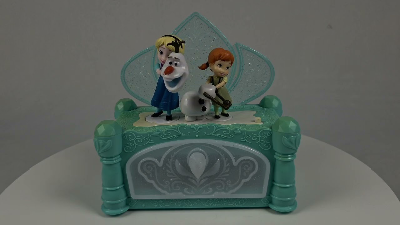 Disney Frozen Musical Jewelry Box &ndash; &ldquo;Do You Want to Build a Snowman?&rdquo;