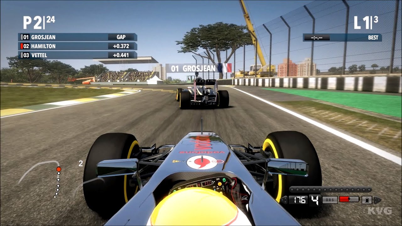 F1 2012 - Autódromo José Carlos Pace - São Paulo (Brazilian Grand Prix) - Gameplay