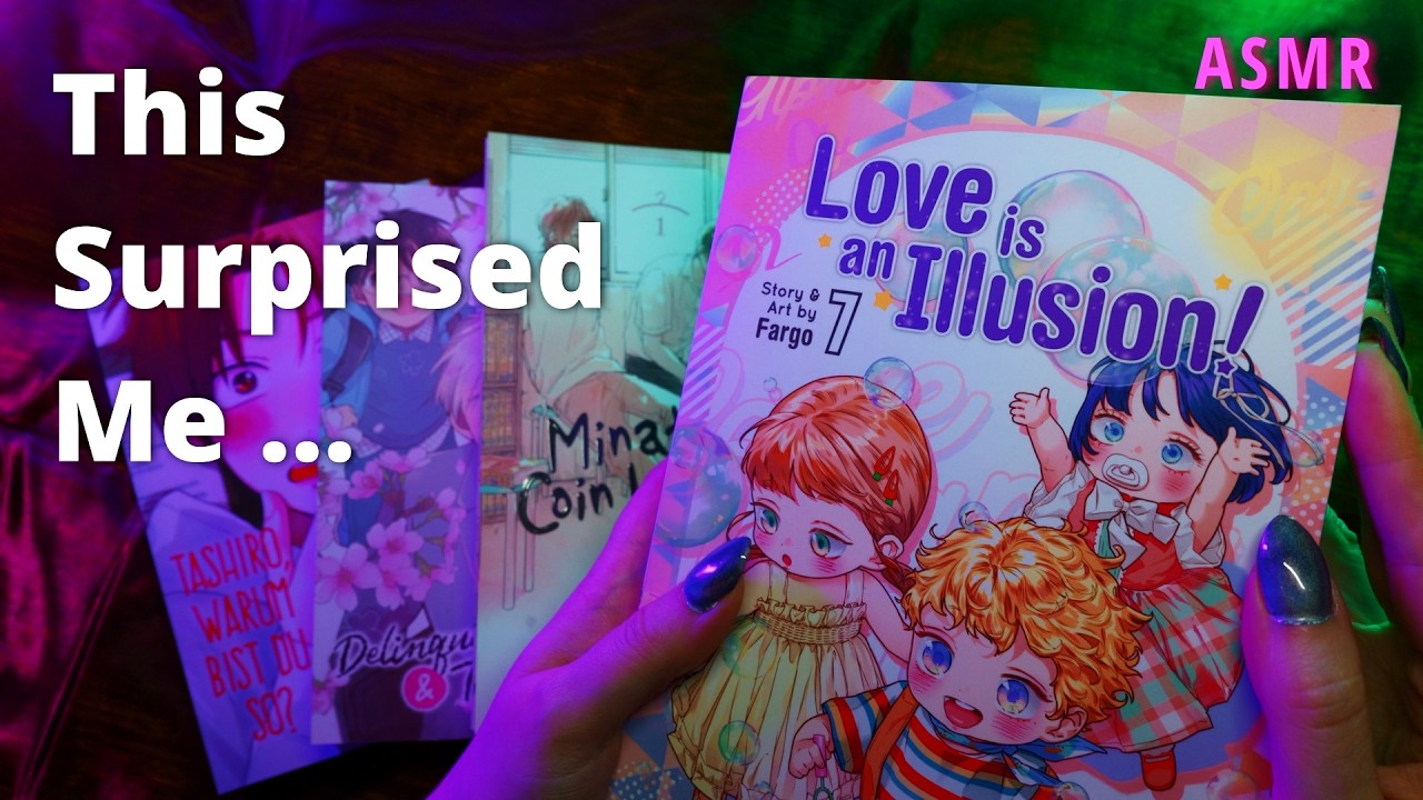 My Manga Year 2025 📚 Whispered ASMR Recap & Favorites