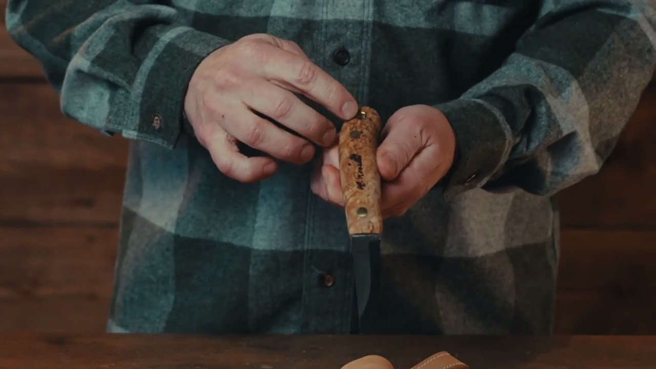 Roselli Carpenter Full Tang Closeup - R110F