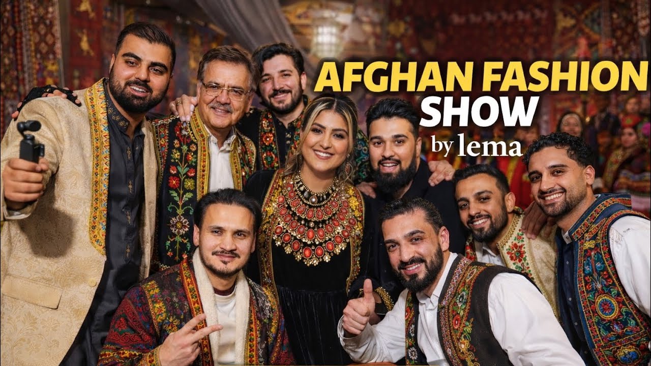 The first Afghan fashion show by Lema / اولین نمایش لباس افغانی توسط لیمه 🥻🇦🇫 @lema_hayati