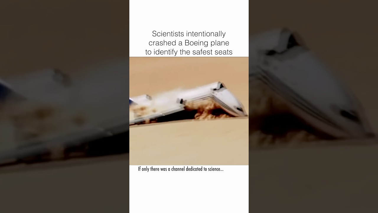 Scientists Reveal How to Survive a Plane Crash