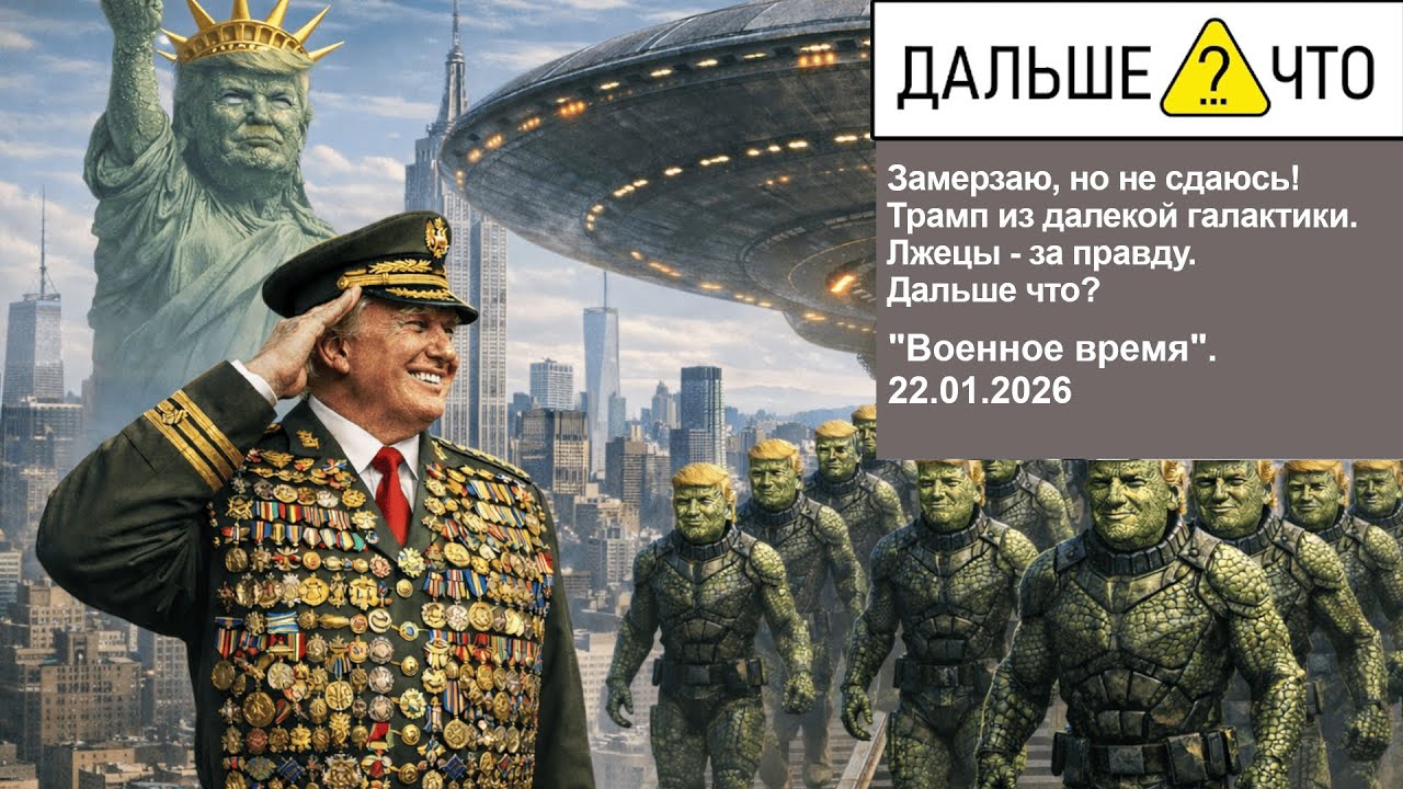 Замерзаю, но не сдаюсь! Трамп из далекой галактики. Лжецы - за правду. Дальше что?