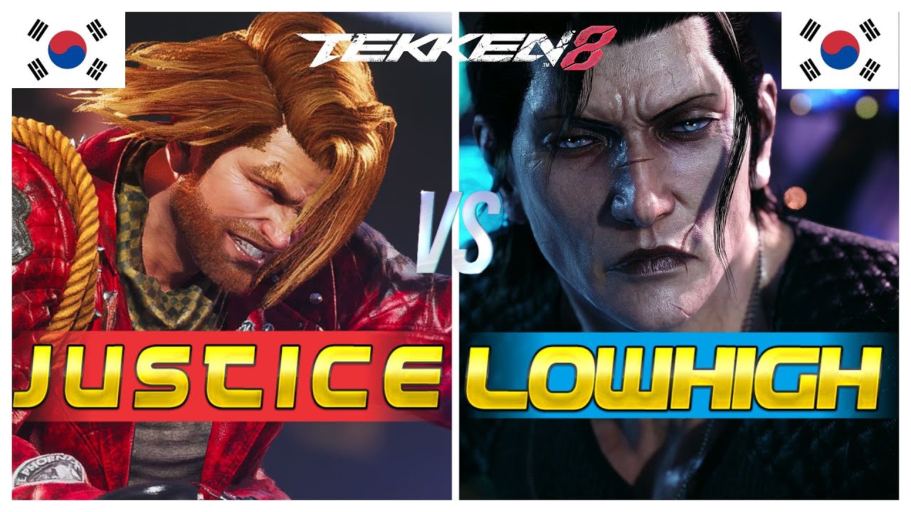 Tekken 8 🔥 Justice (Rank #1 Paul) Vs Lowhigh (Rank #1 Dragunov) 🔥 Ranked Matches