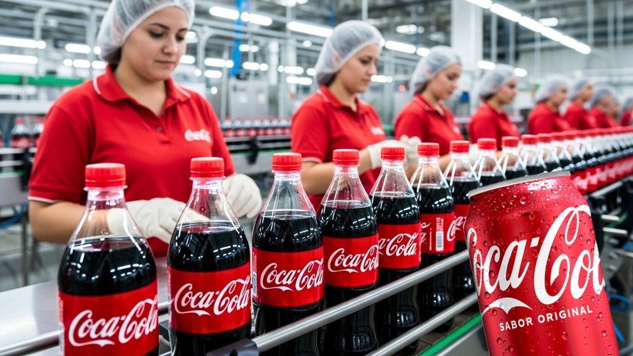 Cómo Fabrican la Coca Cola 🥤