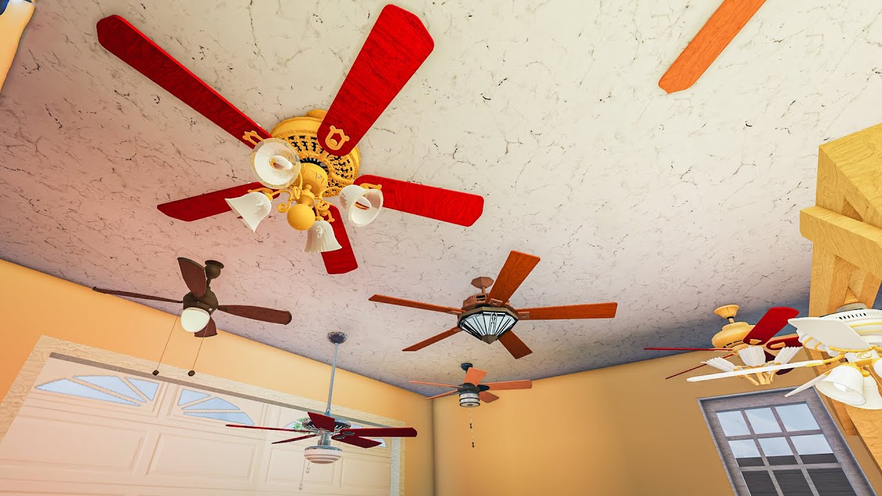 Roblox Ceiling Fans in My Suburban House