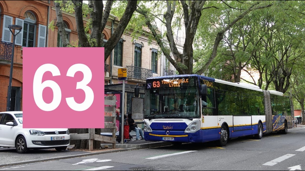 Irisbus Citelis 18 N°0975 - Ligne 63 entre Aneto et Compans Caffarelli - Réseau Tisséo - Toulouse