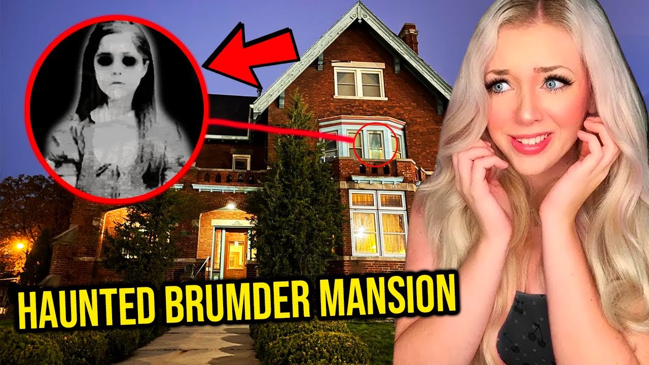Staying 24 Hours Overnight in a TERRIFYING HAUNTED Mansion....