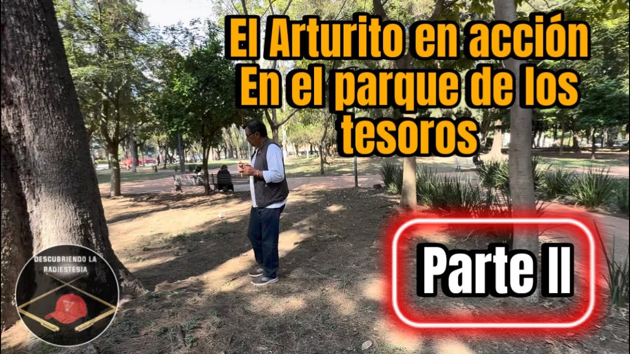 El Arturito en acción en el parque de los tesoros - parte 2