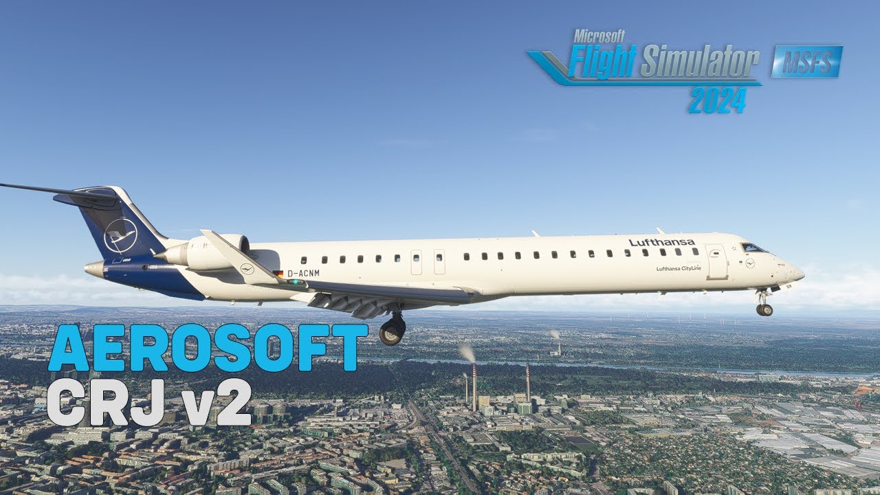 Aerosoft Aircraft CRJ v2 for Microsoft Flight Simulator