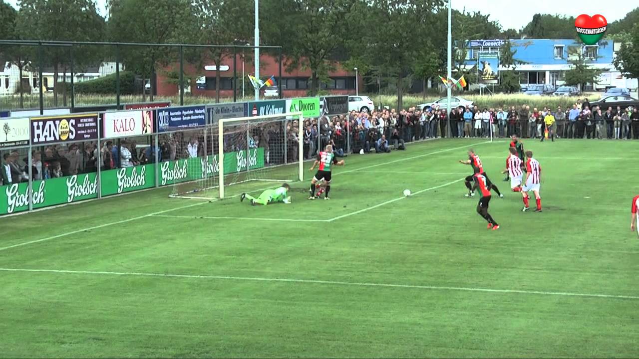 ROODZWARTGROEN - Hoogtepunten Beuningse Boys - NEC