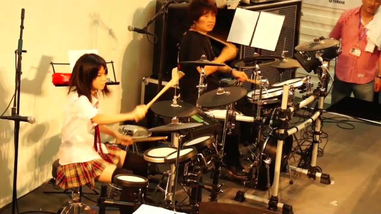 菅沼孝三(Kozo Suganuma)&川口千里(Senri Kawaguchi)in 2011上海樂器展-1