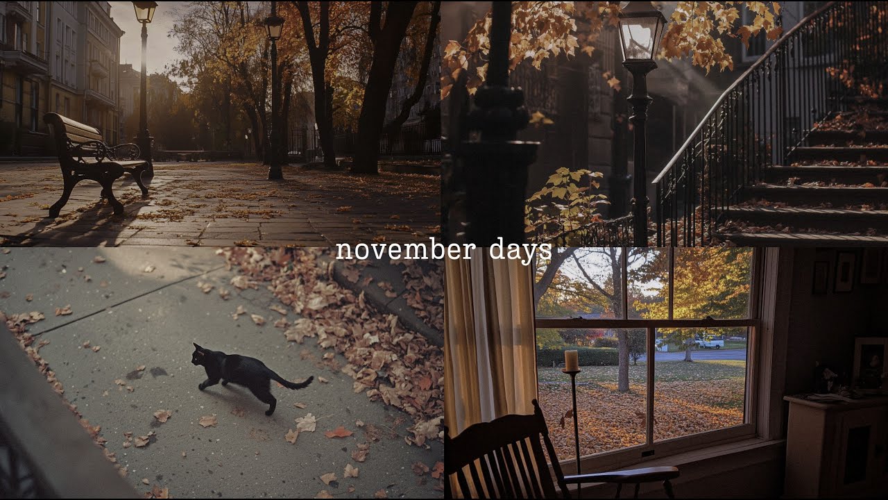 a classical playlist for autumn november days