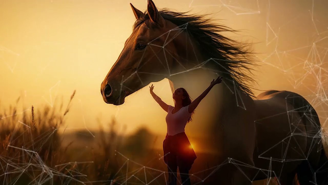 Spirit of the horse Native American Spiritual Music | Spiritual Warrior Under the Full Moon