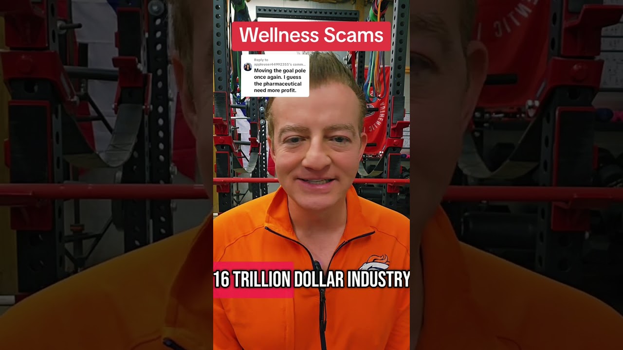Wellness scams making 4X the trillions that healthcare makes.