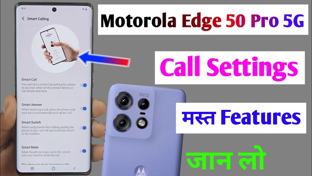 motorola edge 50 pro call settings / how to enable call setting in motorola edge 50 pro 5g