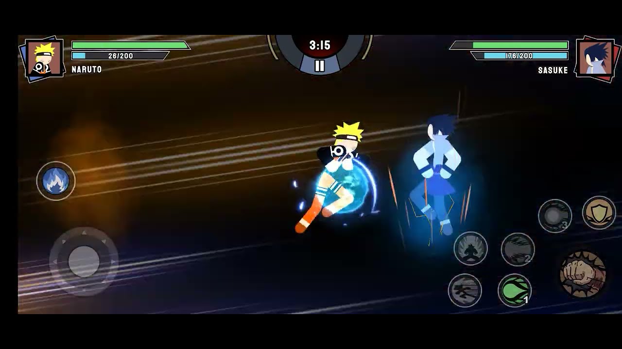 Naruto 1vs1 Sasuke. 🤯