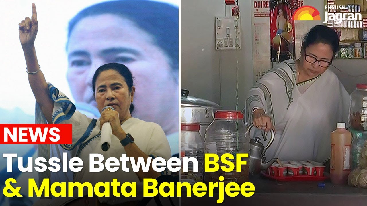 Tussle Between BSF & Mamata Banerjee | TMC's Tea Campaign | Latest English News | Jagran English
