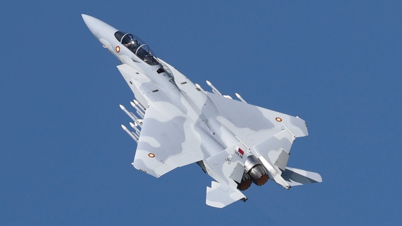 F-15QA SHOWCASE AT RIAT 2024 - 4K