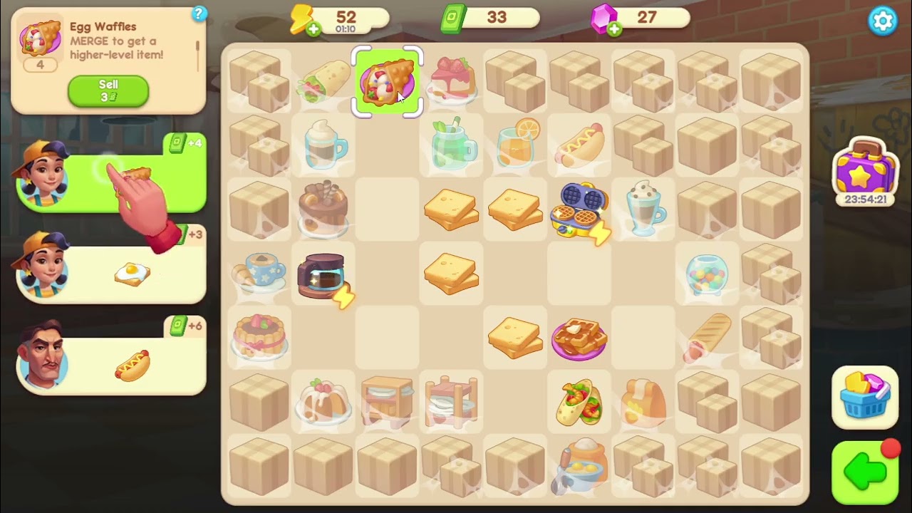 Piece of Cake: Merge and Bake [casual item-merging game]