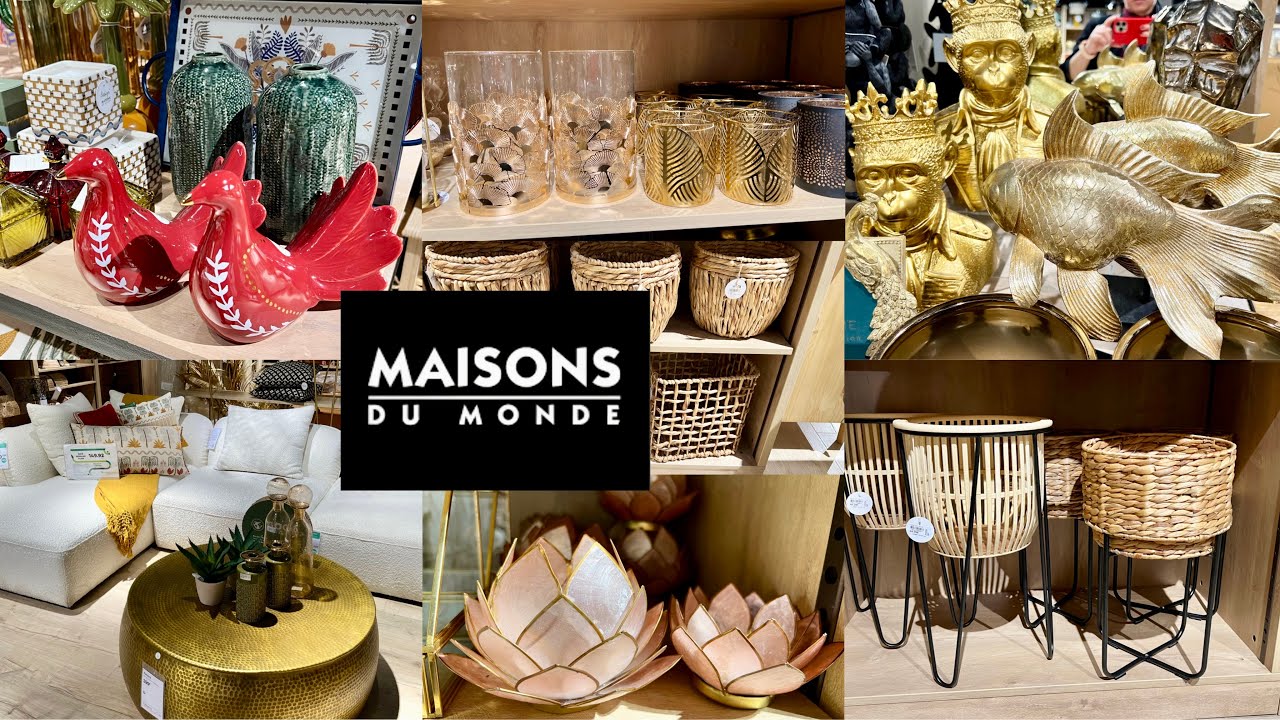 NOVEDADES MAISONS DU MONDE❤️😍NUEVA COLECCIÓN DECO/MUEBLES/ESPEJOS Y + MARZO 2024/جديد ميزون دو موند