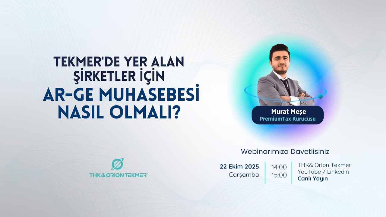 📢 TEKMER'DE YER ALAN ŞİRKETLER İ&Ccedil;İN AR-GE MUHASEBESİ NASIL OLMALI?