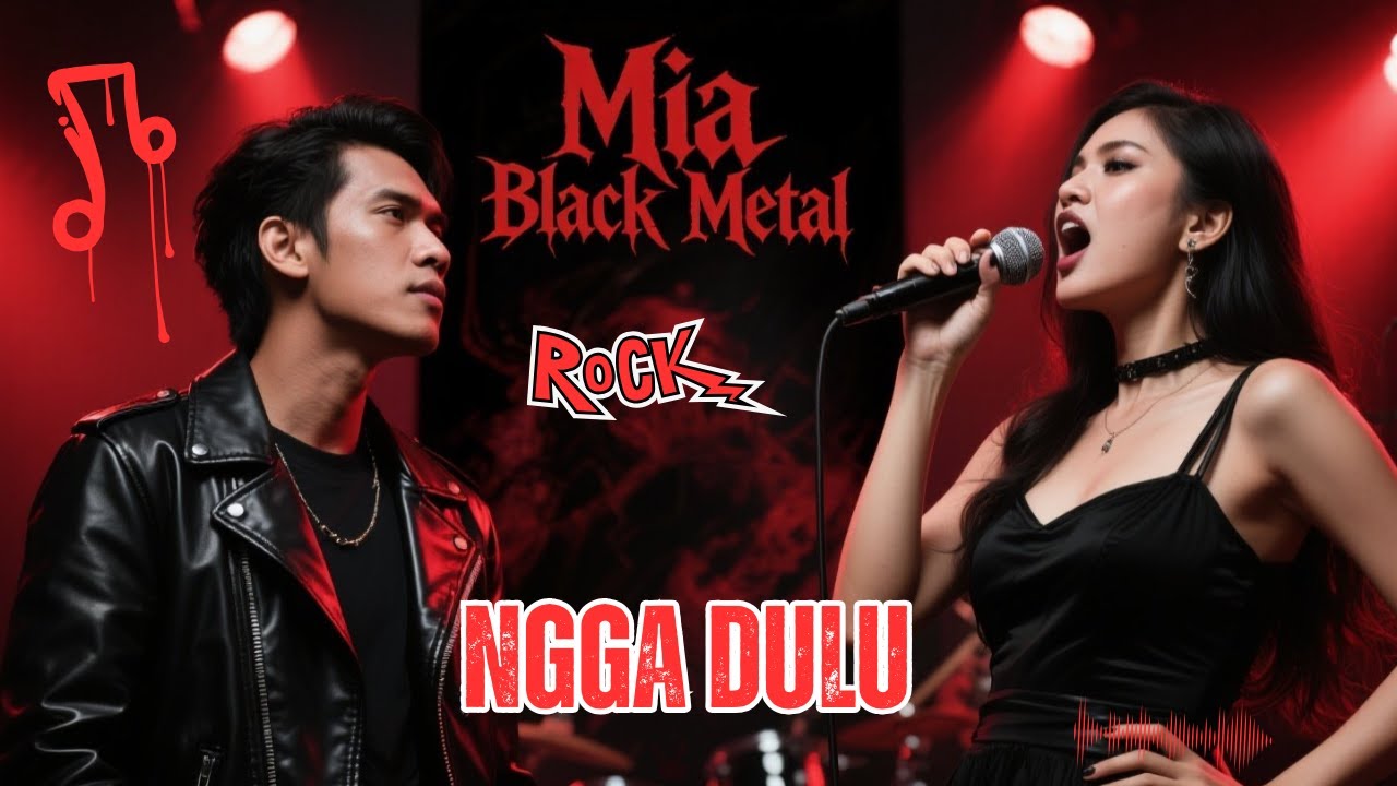 NGGA DULU 🤘🔥 Black Metal Cover MIA🎸🖤 ROCK VERSI CADAS 😈🎧  Viral  2026 Indonesia