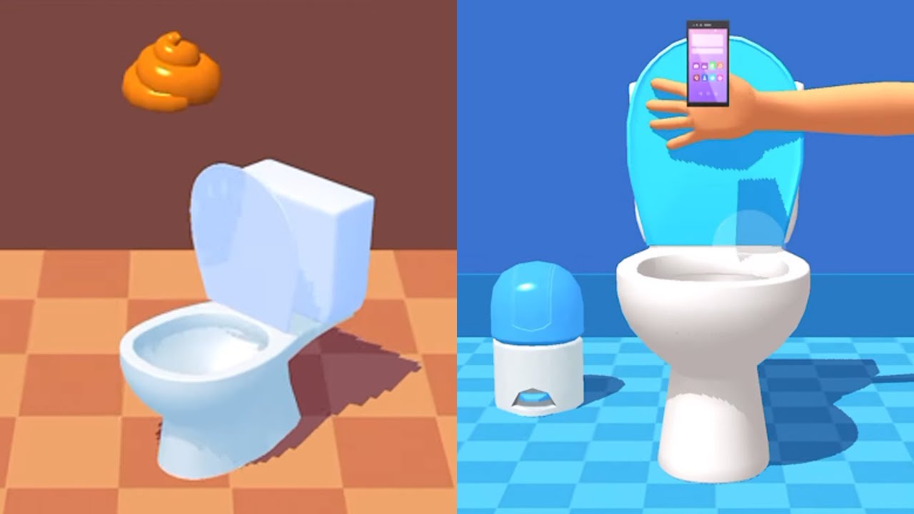 Toilet Games 3D - All Levels - Gameplay Android, iOS