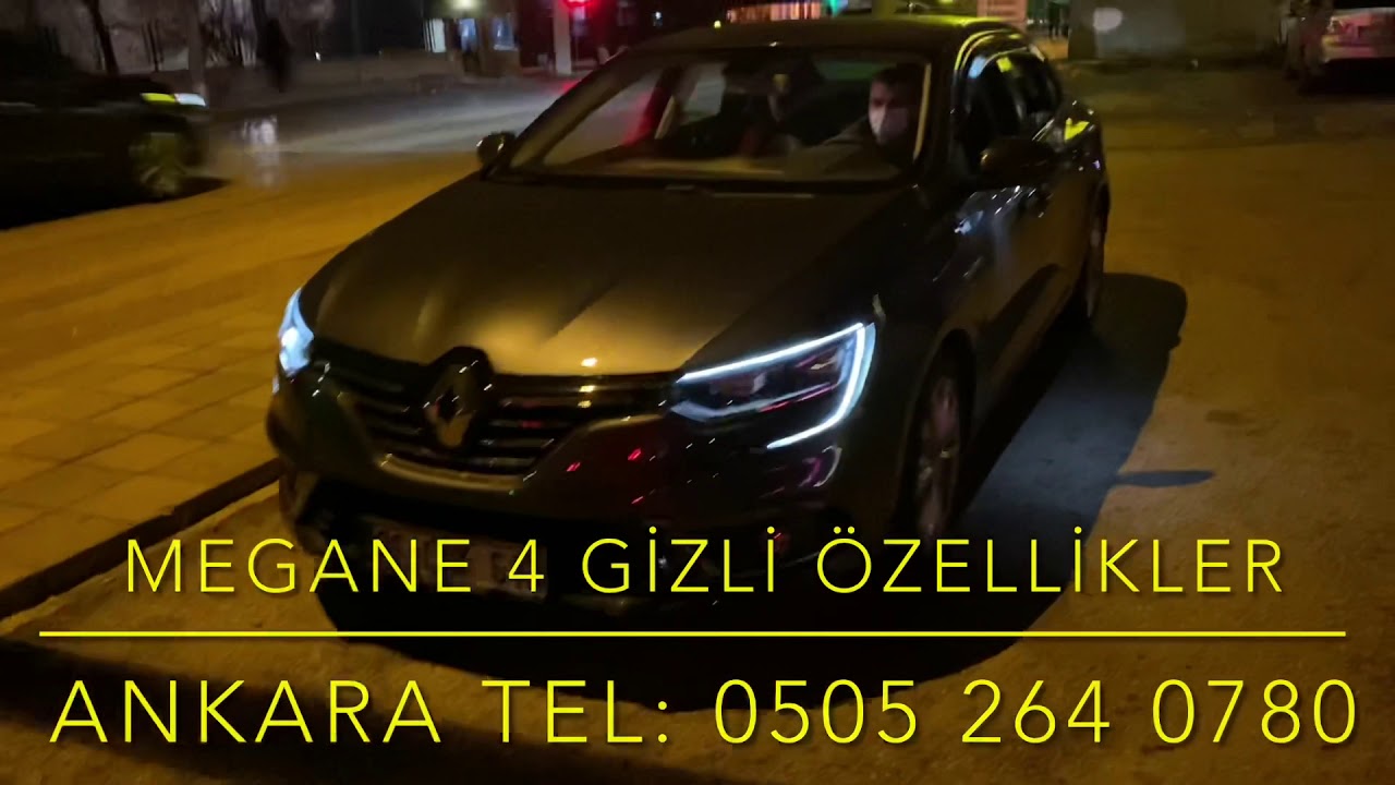 Megane 4 Icon Touch Joy Gizli Özellik 25 İlde Şube