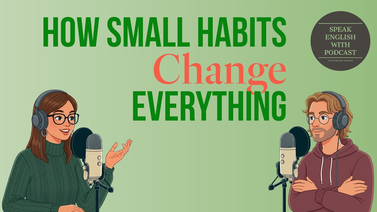 How Small Habits Change Everything  | English Podcast for Easy English Conversation |  Learn English