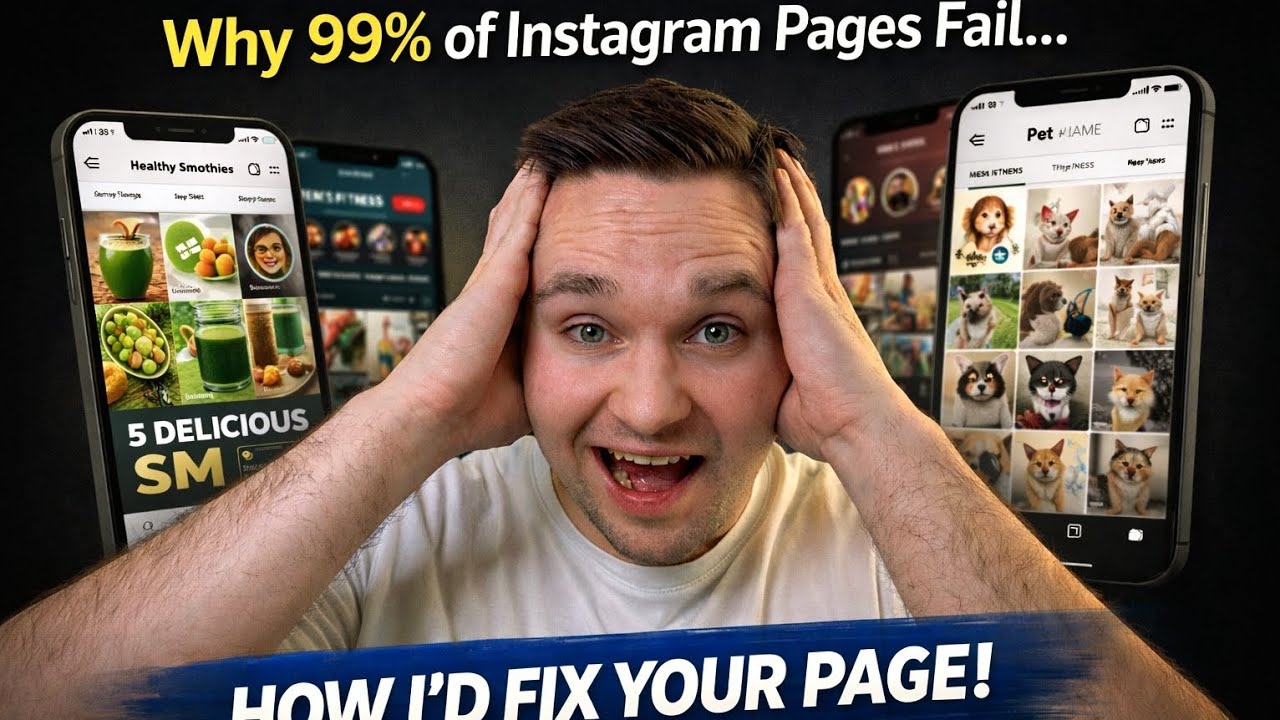 This is Why 99% of Pages fail on Instagram (and how I would fix it!)