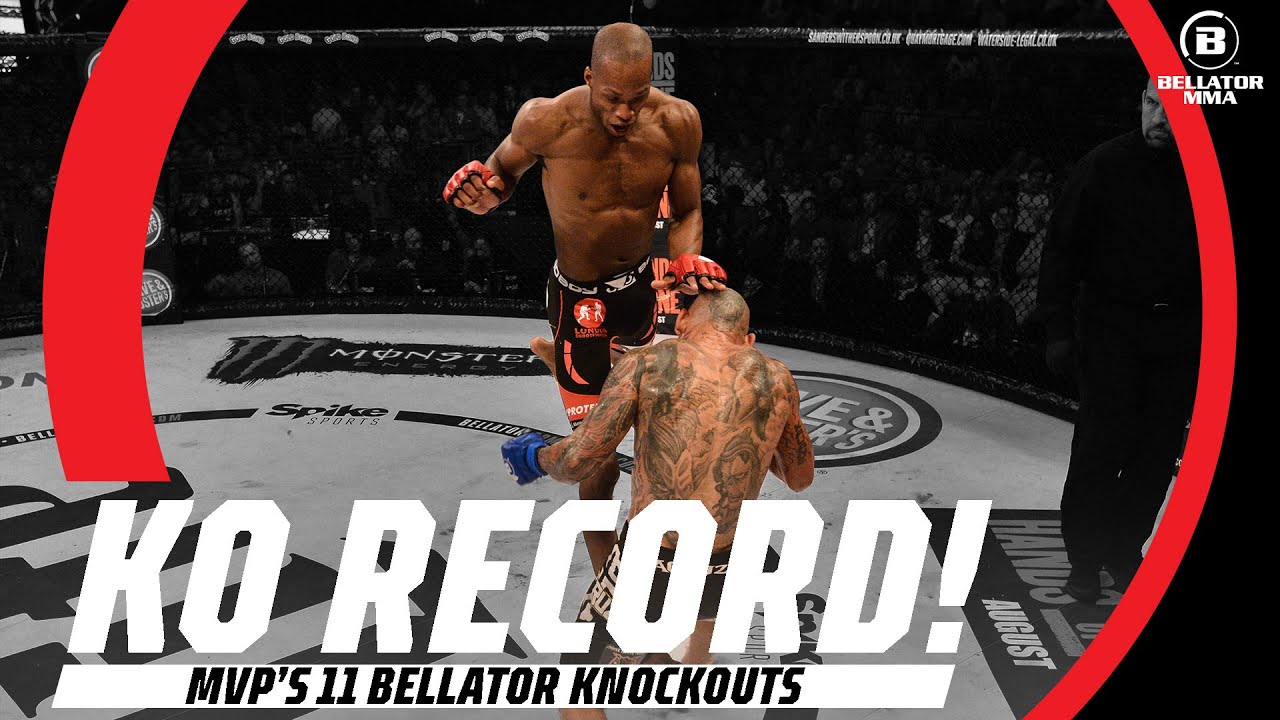 ВСЕ 11 ЖЕСТОКИХ НОКАУТОВ Майкла &laquo;Венома&raquo; Пейджа! | Bellator MMA