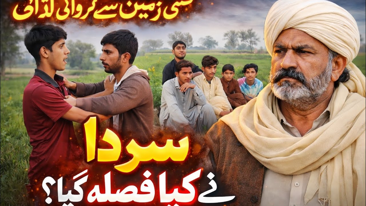 کسی کی زمین سے گزرنے کی وجہ سے ہوئی لڑائی پھر سردارنے کیا فیصلا!!